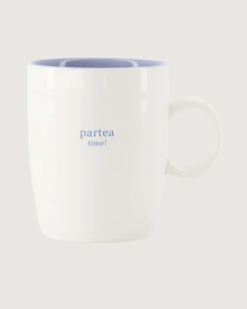 ZUSSS theemok partea time wit / lichtblauw
