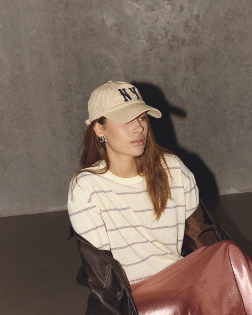Sisterspoint Esther longsleeve cream stripe