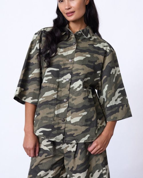 Sisterspoint Olea jacket camouflage