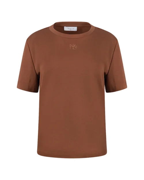Nukus T-shirt Luna Espresso NKF04012