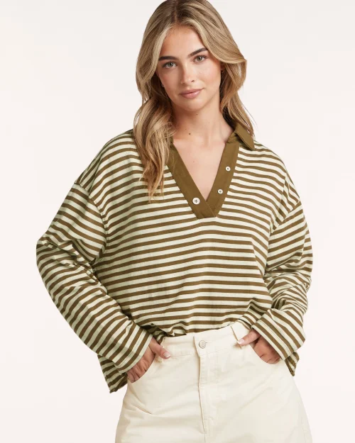 Circle of trust Krista longsleeve bruin teak
