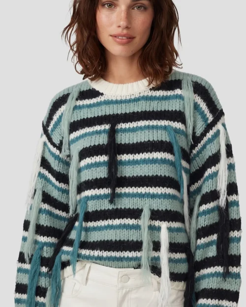 Fluresk Dila trui wood ash blue surf