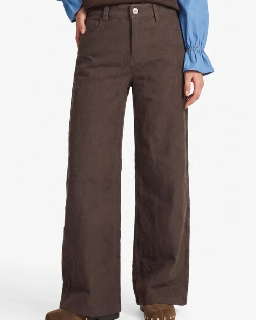 Fluresk Emy broek dark chocolate