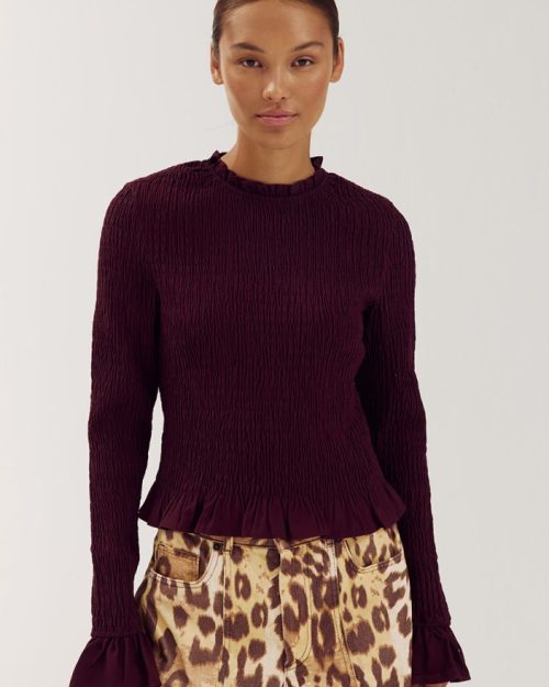 Harper & Yve Veerle blouse bordeaux