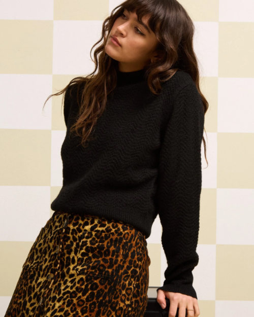 King Louie Nilde top fallon black