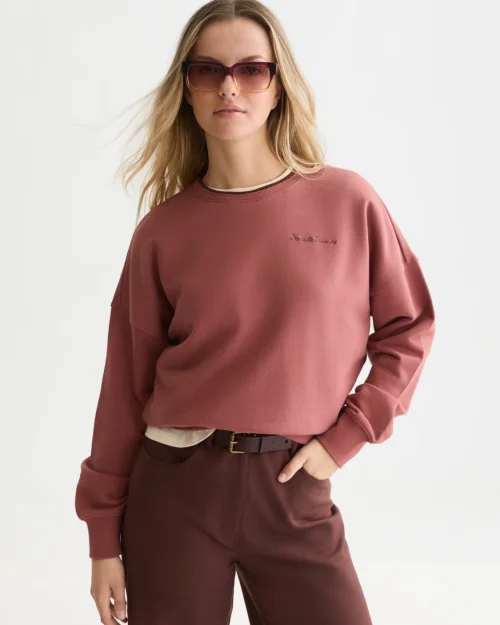 Scotch & Soda Relaxed fit sweater rose