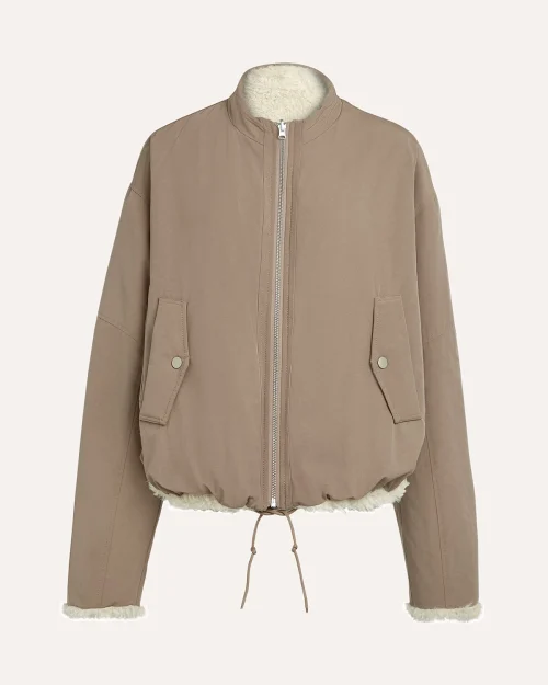 Circle Of Trust Fredo reversible jacket hidden sand